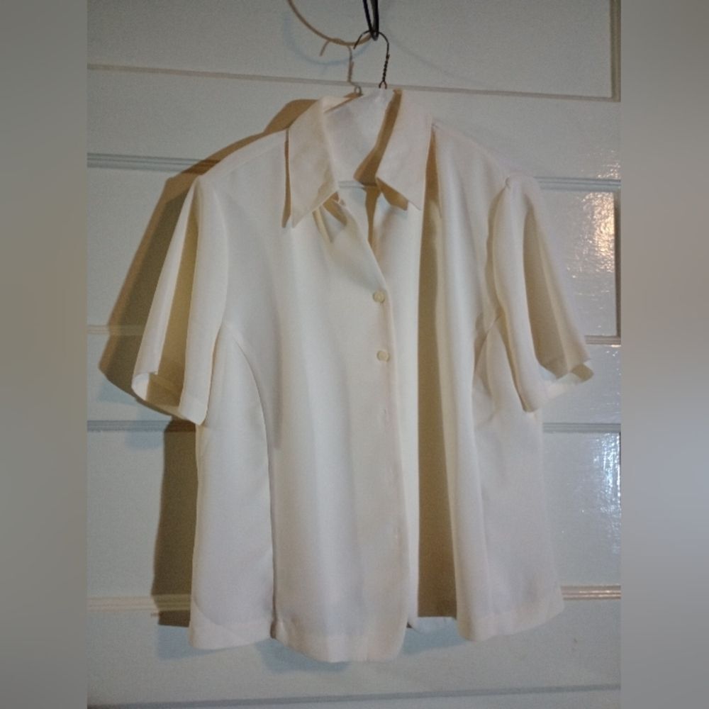 Liz Baker size 16 women's dress blouse